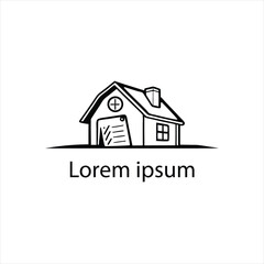 Fototapeta premium Logo for real estate home solutions that is a home solution.
