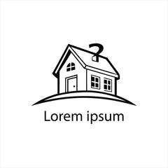 Fototapeta premium Logo for real estate home solutions that is a home solution.