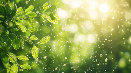 Fototapeta premium dancing_sparkling_seeds,