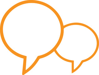 Minimal Thought Bubble Pack – Editable Cloud Icons , Thought Bubbles Vector Set – Editable Thinking Icons
