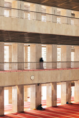 Women in Prayer at Istiqlal Mosque, Jakarta