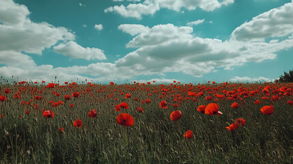 Obraz premium Flowers on a cream colored background. Generative AI