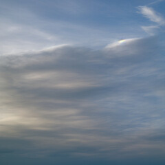 Soft Horizons Under Cirrostratus Skies
