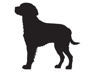 BRITTANY SPANIEL DOG SILHOUETTE