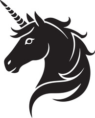 Cute Cartoon Unicorn – Perfect for Kids’ Designs, Fantasy Art, and Magical Illustrations , Magical Cartoon Unicorn Vector  , Cartoon Unicorn Clipart