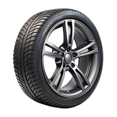 Obraz premium car wheel isolated