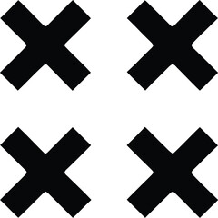 Obraz premium red and white cross