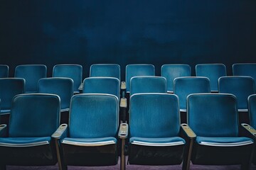 Obraz premium Empty theater seats