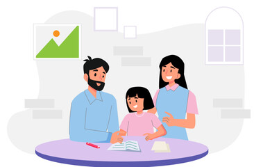 joyful parenting moments family conceptual illustration happy family enjoying quality time together parents playing children sharing laughter