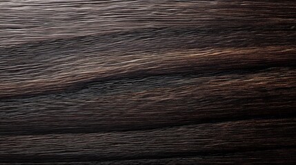 Fototapeta premium Ebony Wood Texture Background with Dark Natural Grain and Smooth Matte Surface for Elegant Design Applications