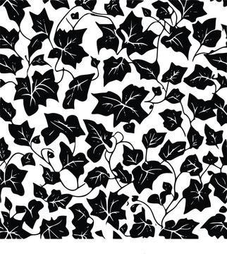 seamless ivy background