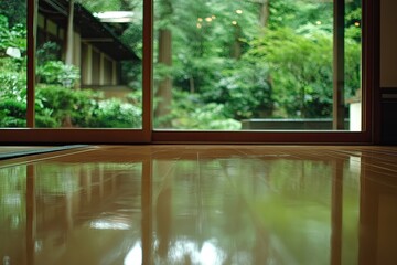 Tranquil Japanese Garden View