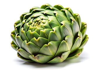 Artichoke isolated on white background
