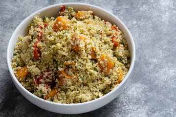 cuoscous  pumpkin salad