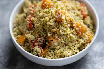 cuoscous  pumpkin salad