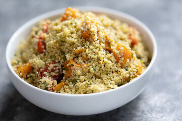 cuoscous  pumpkin salad