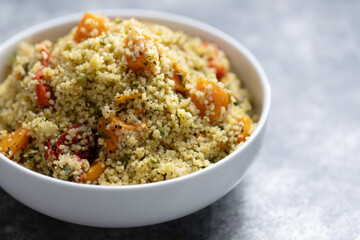 cuoscous  pumpkin salad