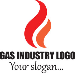 Power station Logo, Gas Company Logo