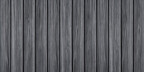 Naklejka premium Wood background banner panorama long - Dark gray grey anthracite wooden acoustic panels wall texture , seamless pattern, vertical
