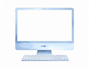 ノートパソコンのイラスト