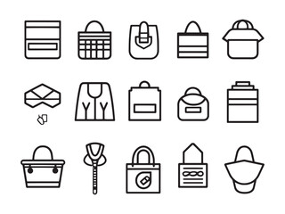 DIY Pop-up Shop line art icon drawing tutorial