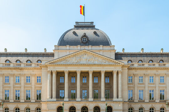 Royal Palace of Brussels, Palais royal de Bruxelles, located in Brussels, Belgium