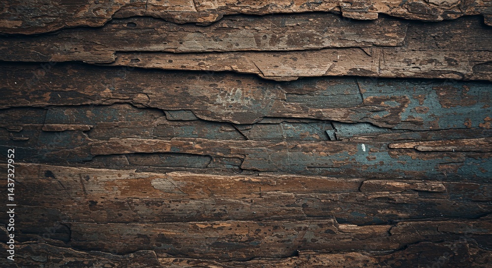Poster the image is of a wooden surface with a rough texture