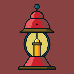 lamp vector