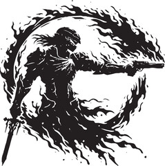 "Gaming Vector Art with Dynamic Controllers and Pixel Graphics"