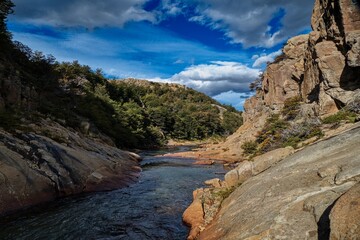 beautiful amazing patagonia nature in south america