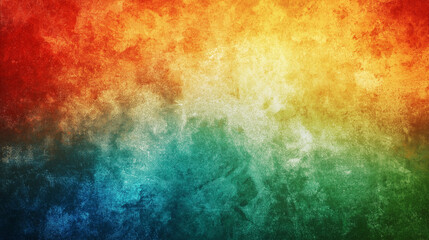 Abstract blue and red gradient background with grainy texture