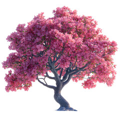 Obraz premium Blossoming cherry tree nature scene botanical art outdoor view