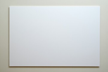 Obraz premium Blank white canvas, ready for artwork