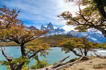 beautiful amazing patagonia nature in south america © luciezr