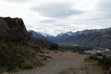 beautiful amazing patagonia nature in south america