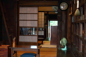 昔の日本建築（和室）