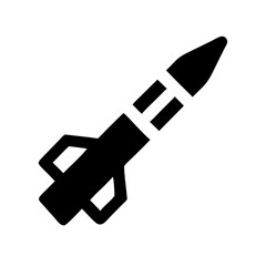 Rocket Propelled Grenade Weapon Icon Design