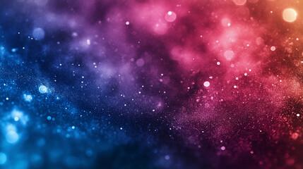 Naklejka premium Red, blue, and purple gradient background with grainy film texture