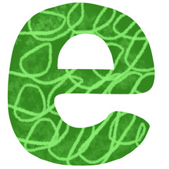 alphabet little monster concept	