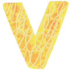 alphabet little monster concept