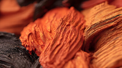 abstract expressionism artwork with thick impasto and textured surfaces
