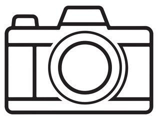 CAMERA ICON SILHOUETTE