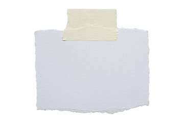 various pieces of masking tape isolated with clipping path on a white background.