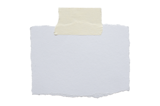 various pieces of masking tape isolated with clipping path on a white background.