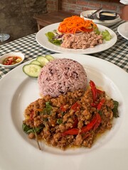 Spicy Thai Basil Stir-Fry (Pad Kra Pao) - Aromatic & Delicious Thai Street Food