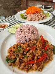 Spicy Thai Basil Stir-Fry (Pad Kra Pao) - Aromatic & Delicious Thai Street Food