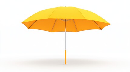 Obraz premium Bright yellow umbrella (1)