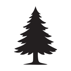 A clean and minimal tree on a small island, perfect for themed design projects.