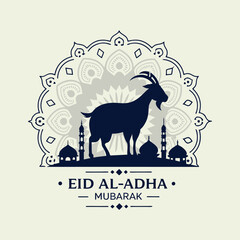  minimalist Eid al-Adha greeting card design 