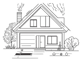 Energy Efficiency Label line art icon design concept